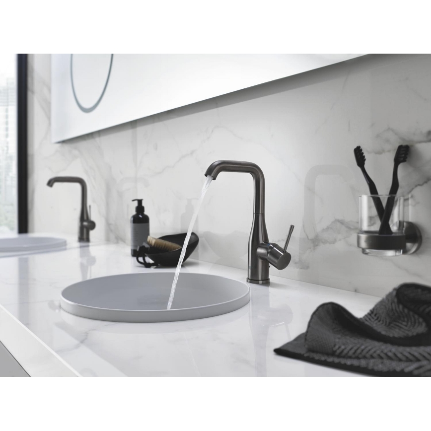 GROHE 32628AL1 - Misturadora para lavatório ESSENCE, tamanho L, acabamento antracite