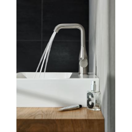 GROHE 32628DC1 - Torneira de lavatório ESSENCE, tamanho L, aço inoxidável