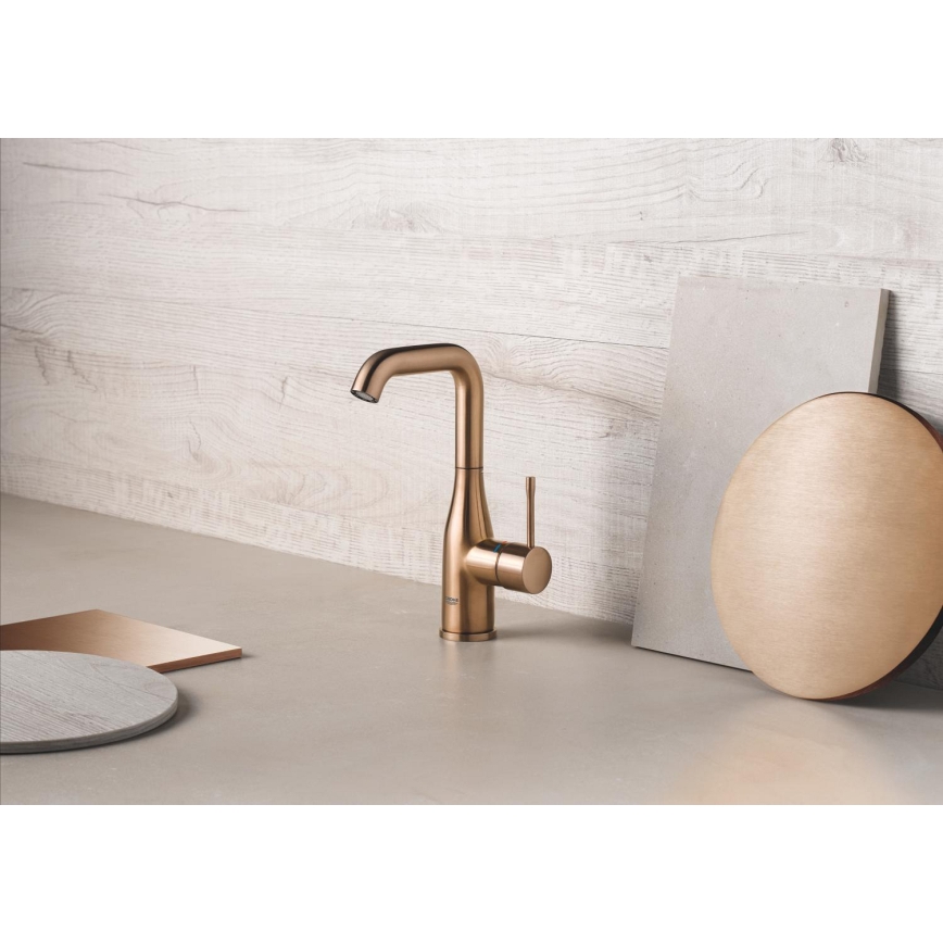 GROHE 32628DL1 - Torneira para lavatório ESSENCE, tamanho L, acabamento em bronze