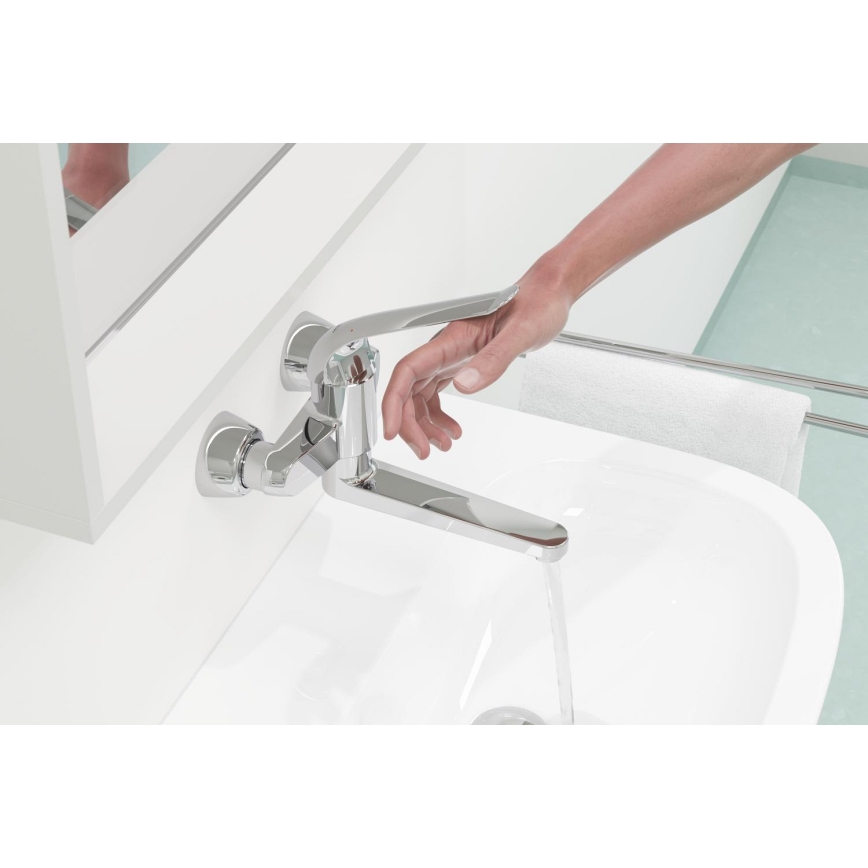 GROHE 32773000 - Misturador de lavatório EUROECO SPECIAL 257 mm cromado brilhante