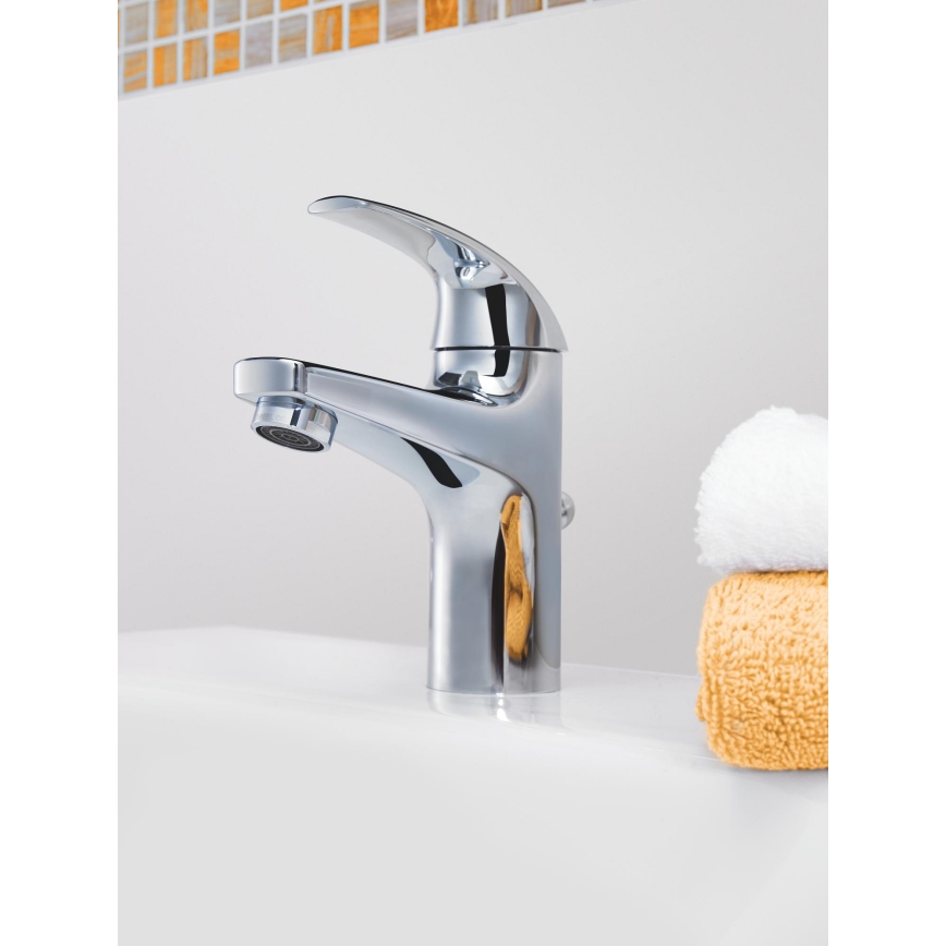 GROHE 32805000 - Torneira para lavatório BAUCURVE DN 15 cromo brilhante