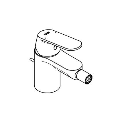 GROHE 32839000 - Misturador para bidé EUROSMART COSMOPOLITAN, tamanho S, cromado brilhante