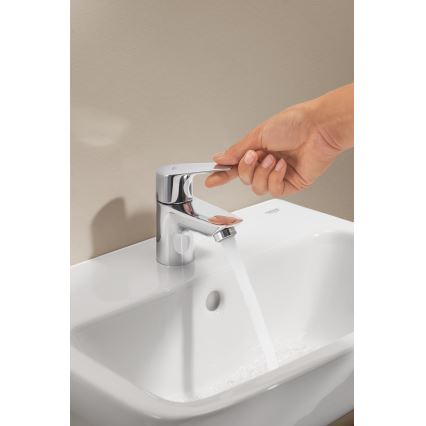GROHE 32861001 - Misturador monocomando de bancada BAUEDGE 131 mm cromo brilhante