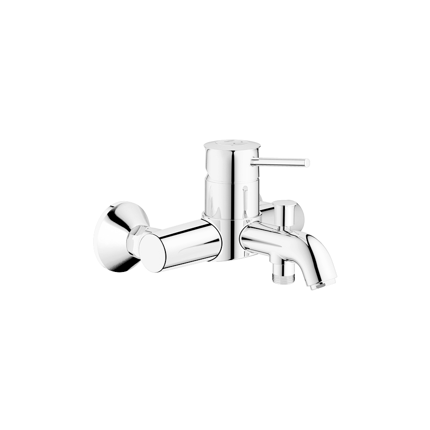 GROHE 32865000 - Misturador de banheira BAUCLASSIC DN 15 cromado brilhante