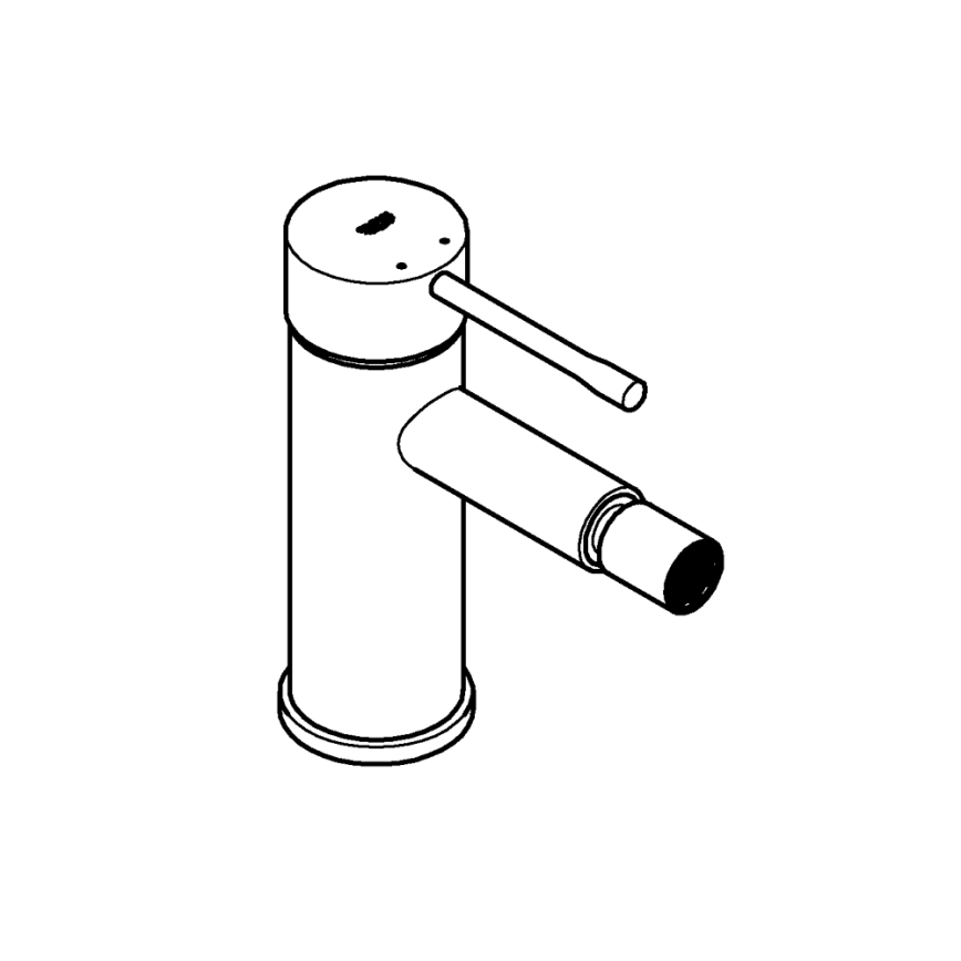 GROHE 32934001 - Torneira para bidé ESSENCE DN 15 cromado brilhante