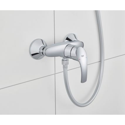 GROHE 33555002 - Misturador para duche EUROSMART DN 15, cromado brilhante