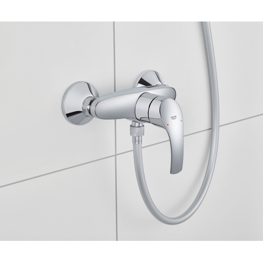 GROHE 33555002 - Misturador para duche EUROSMART DN 15, cromado brilhante