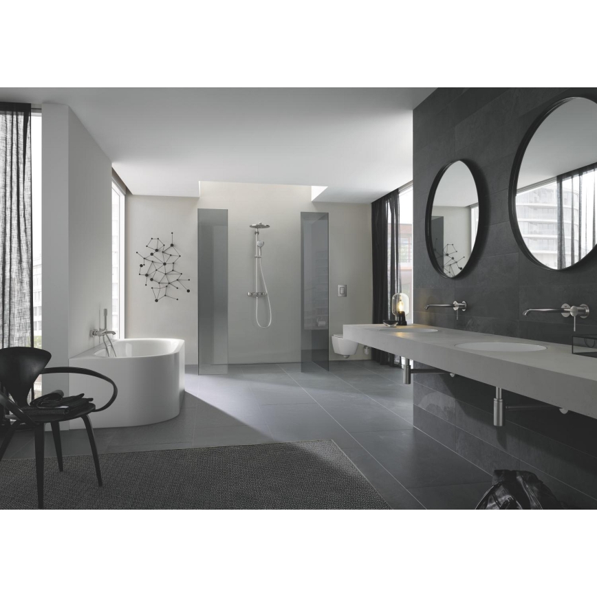 GROHE 33624DC1 - Misturador de banheira ESSENCE em aço inoxidável