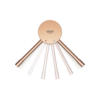 GROHE 33624DL1 - Misturador para banheira ESSENCE 193 mm, cobre escovado