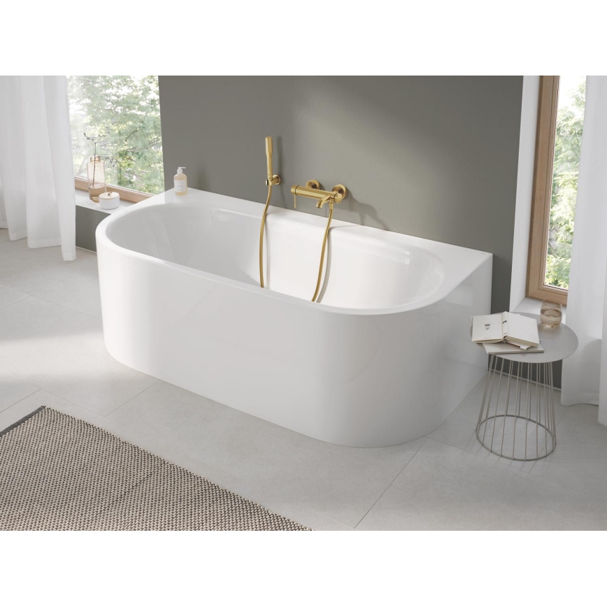 GROHE 33624GN1 - Misturador de banheira ESSENCE 193 mm dourado escovado