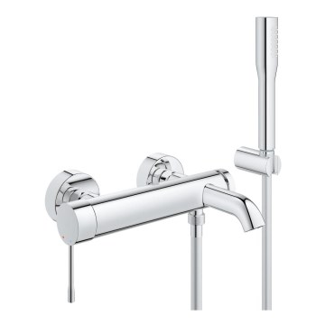 GROHE 33628001 - Conjunto de banheira com misturador monocomando ESSENCE DN 15, cromado brilhante