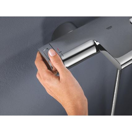GROHE 34174001 - Misturador termostático para banheira GROHTHERM 2000, 172 mm, cromado brilhante