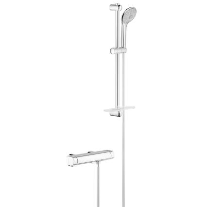 GROHE 34195001 - Misturador termostático GROHTHERM 2000 com conjunto EUPHORIA 110 cromado