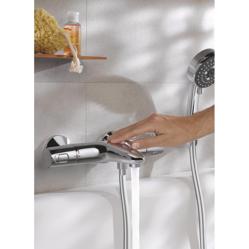 GROHE 34227002 - Misturador termostático para banheira PRECISION TREND DN 15, cromado brilhante