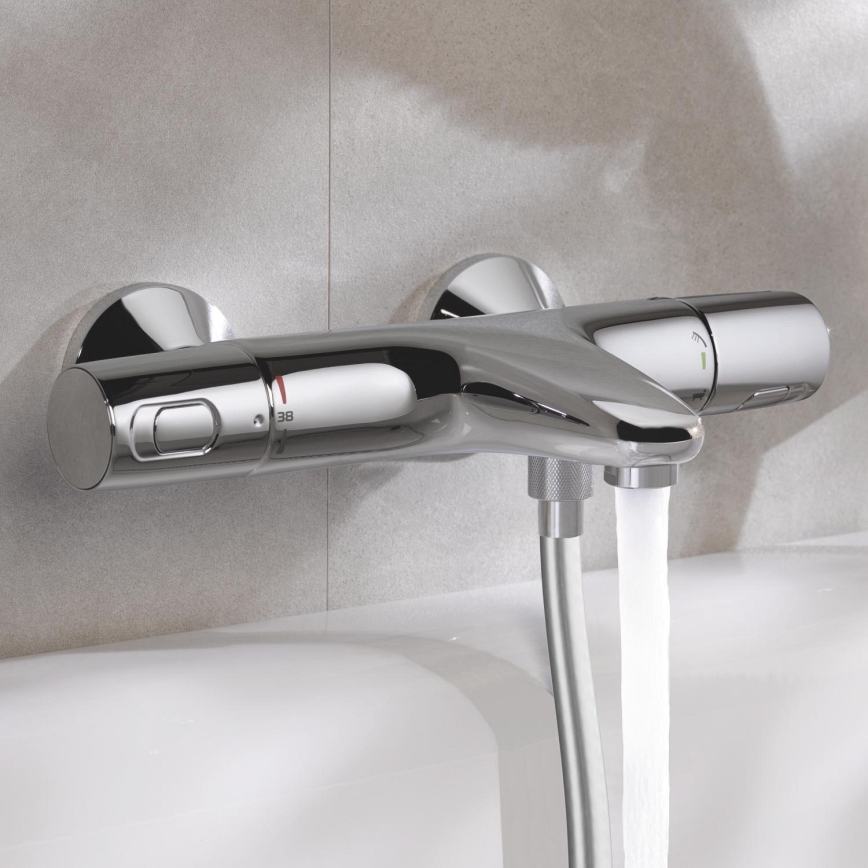 GROHE 34227002 - Misturador termostático para banheira PRECISION TREND DN 15, cromado brilhante