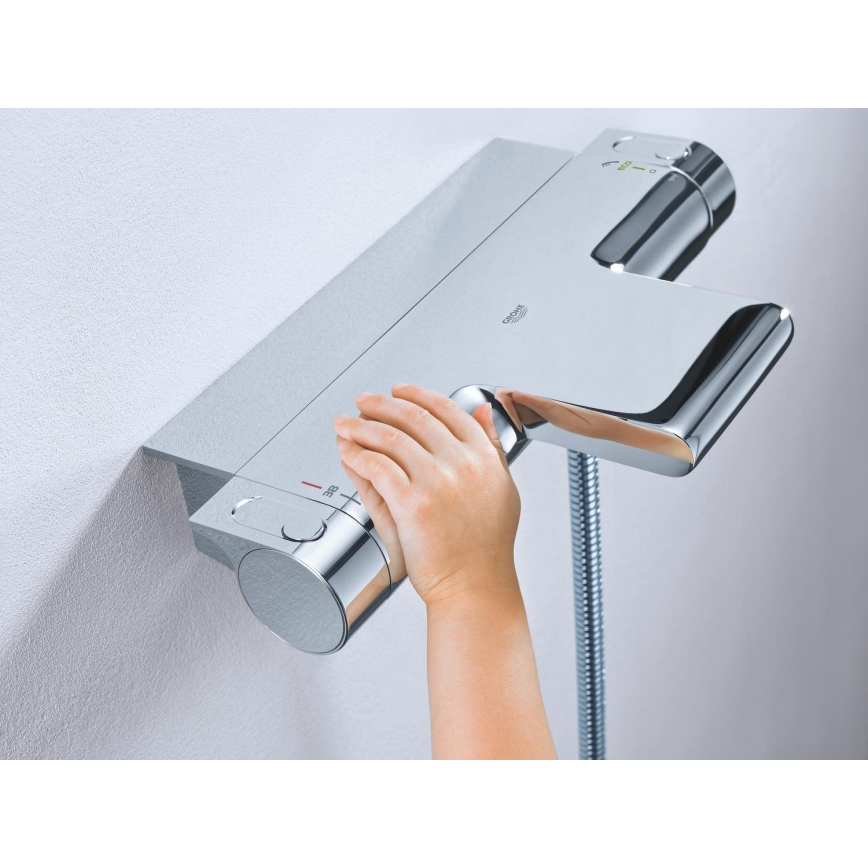 GROHE 34464001 - Misturador termostático para banheira GROHTHERM 2000 DN 15 cromado brilhante