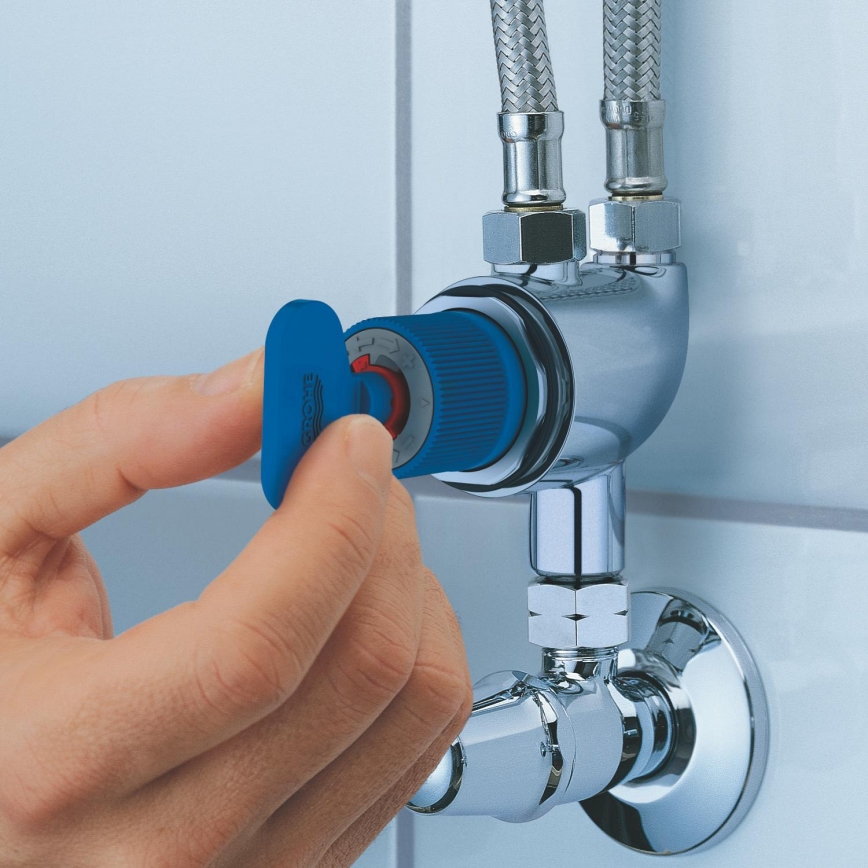 GROHE 34487000 - Proteção termostática anti-escaldões GROHTHERM MICRO cromado