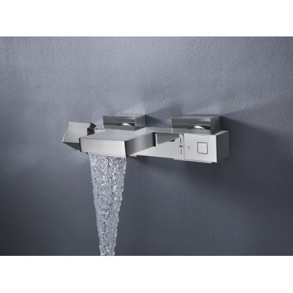 GROHE 34497000 - Misturador termostático para banheira GROHTHERM CUBE DN 15 cromado brilhante
