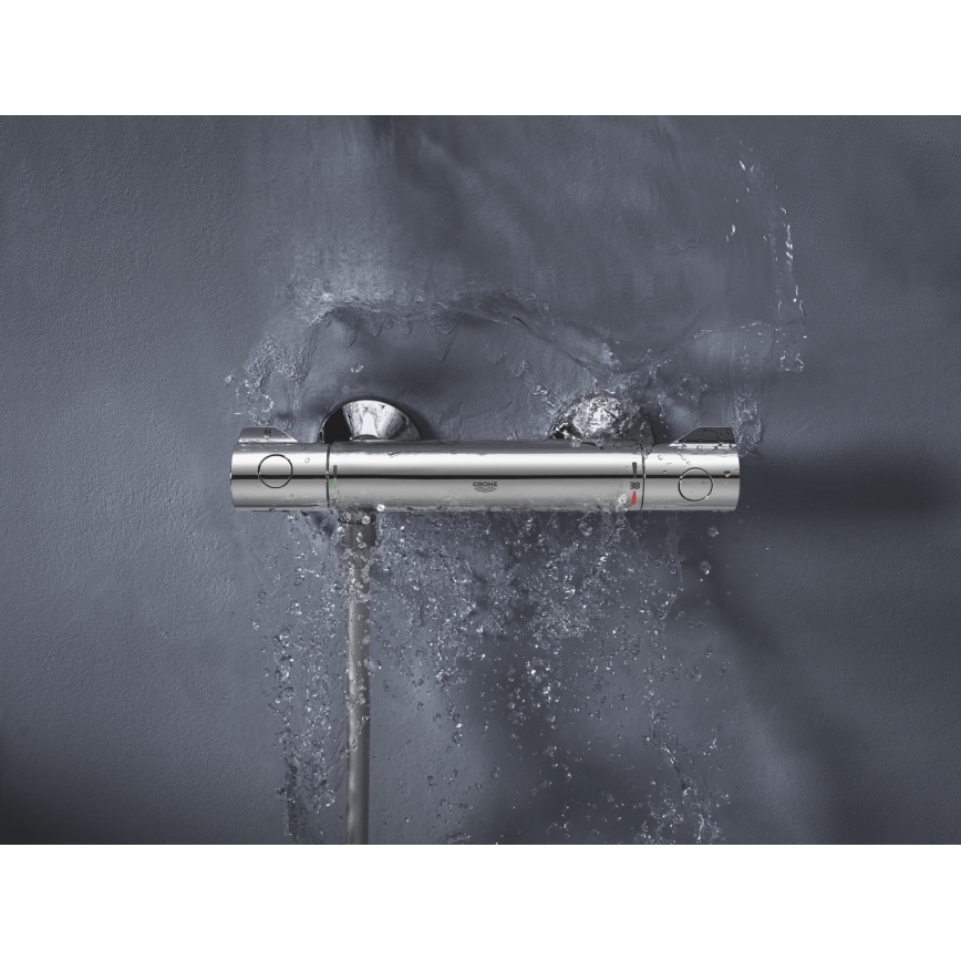 GROHE 34558000 - Misturador termostático de duche GROHTHERM 800 DN 15 cromado brilhante