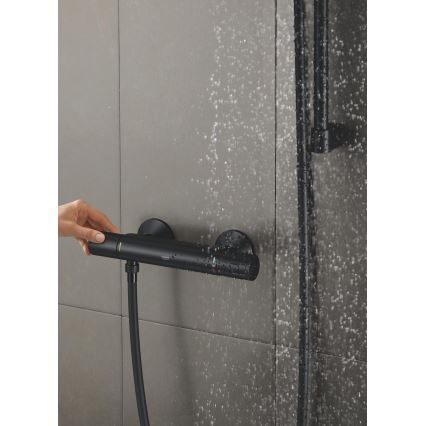 GROHE 345942430 - Misturador termostático para duche PRECISION START DN 15 preto