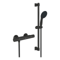 GROHE 345972431 -Bateria de duche termostática PRECISION START 12” 60 cm preta