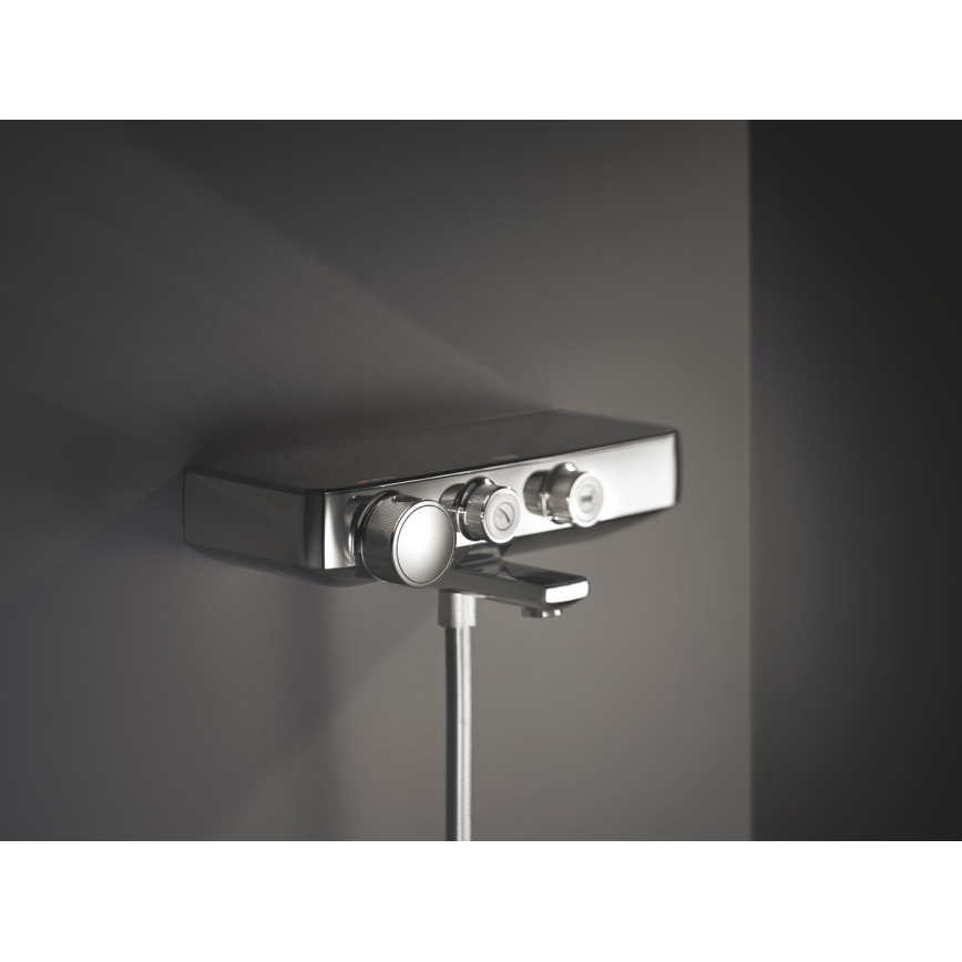 GROHE 34718000 - Misturador termostático para banheira GROHTHERM SMARTCONTROL 12” cromado