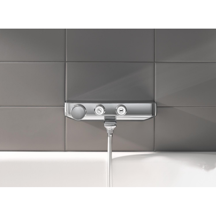 GROHE 34718000 - Misturador termostático para banheira GROHTHERM SMARTCONTROL 12” cromado