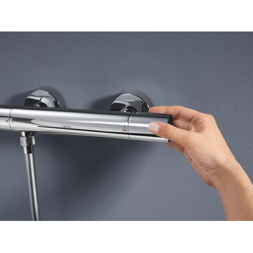 GROHE 34765000-Misturador termostático de duche GROHTHERM COSMOPOLITAN DN 15 cromado
