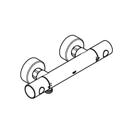 GROHE 34773000 - Misturador termostático para duche PRECISION GET DN 15 cromo brilhante