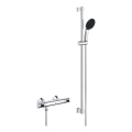 GROHE 34805001 - Conjunto de duche com misturador termostático PRECISION FLOW DN 15, cromo brilhante