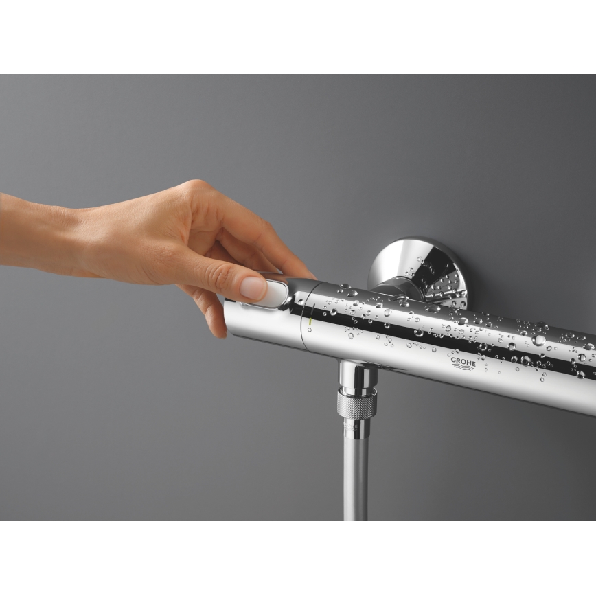 GROHE 34840000 - Bateria de duche termostática PRECISION DN 15 cromado brilhante