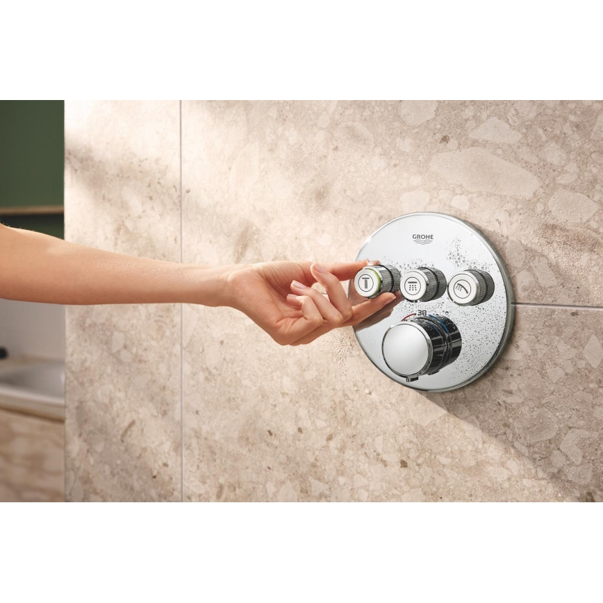 GROHE 34874000 - Sistema de duche PRECISION SMARTCONTROL 310 mm cromado brilhante