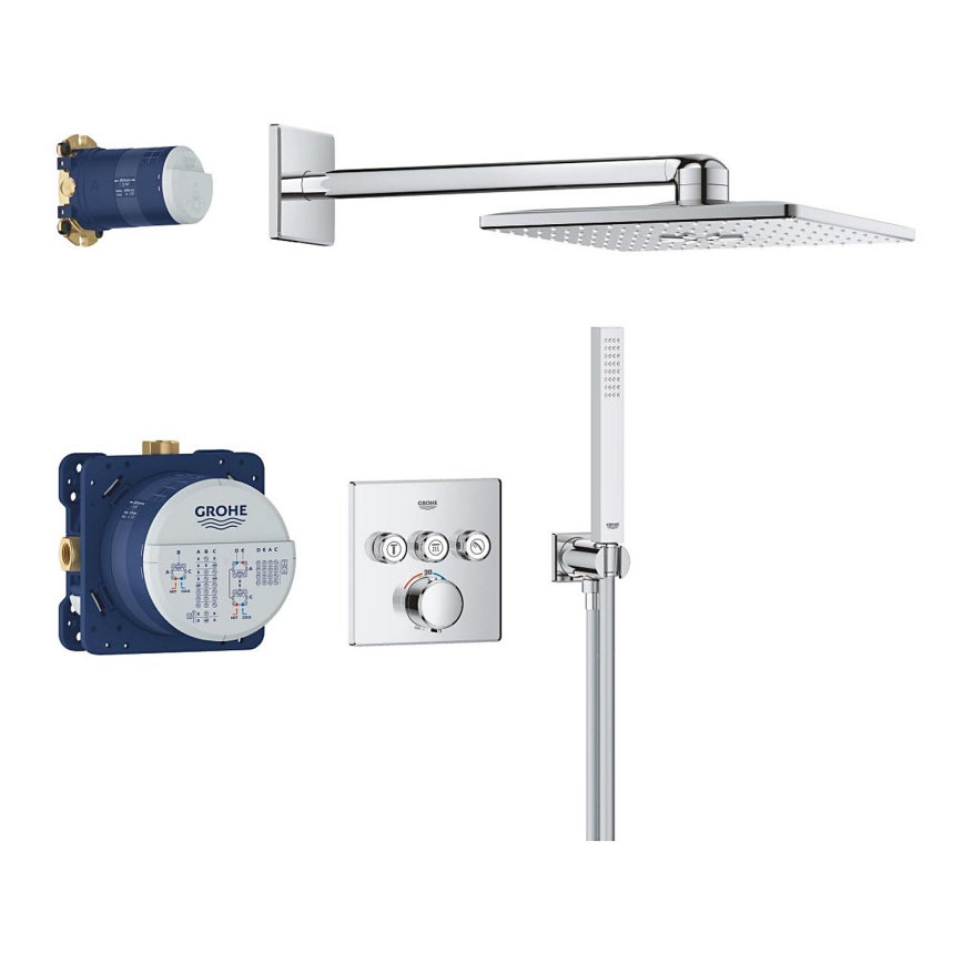 GROHE 34875000 - Sistema de duche PRECISION SMARTCONTROL 310 mm cromado brilhante