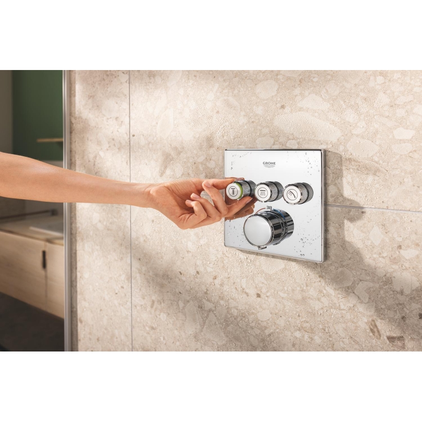 GROHE 34875000 - Sistema de duche PRECISION SMARTCONTROL 310 mm cromado brilhante