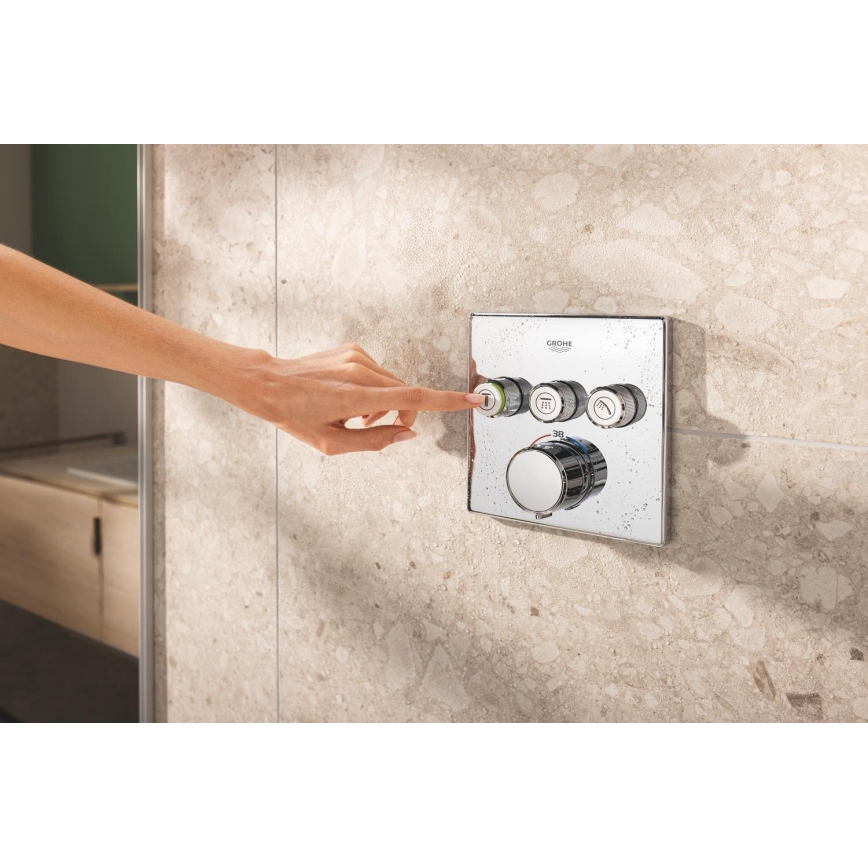 GROHE 34875000 - Sistema de duche PRECISION SMARTCONTROL 310 mm cromado brilhante