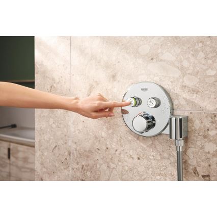GROHE 34877000 - Sistema de duche VITALIO RAIN MONO 310 cromado brilhante