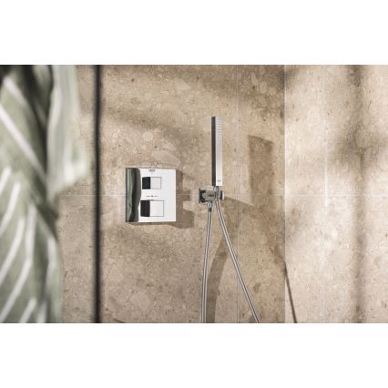 GROHE 34879000 - Sistema de duche encastrado PRECISION CUBE 310 × 310 mm cromado