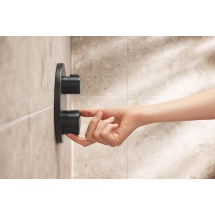 GROHE 348822430 - Conjunto de duche PRECISION 250 × 250 mm preto