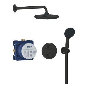 GROHE 348832430 - Conjunto de duche VITALIO START 250 mm preto