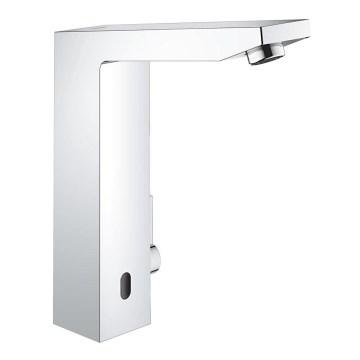 GROHE 36440000 - Torneira eletrónica para lavatório com sensor infravermelho EUROCUBE E DN 15 cromado