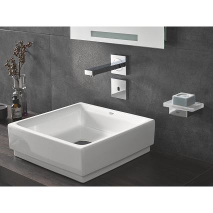 GROHE 36442000 - Misturadora electrónica com sensor infravermelho EUROCUBE E, acabamento cromado brilhante