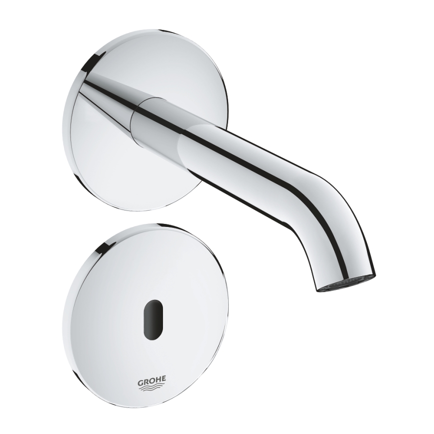 GROHE 36447000 - Torneira eletrônica com sensor infravermelho ESSENCE E 182 mm cromado brilhante