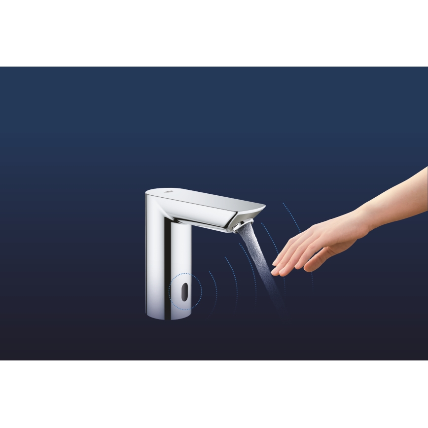GROHE 36451000 - Torneira electrónica para lavatório BAU COSMOPOLITAN E, cromo brilhante