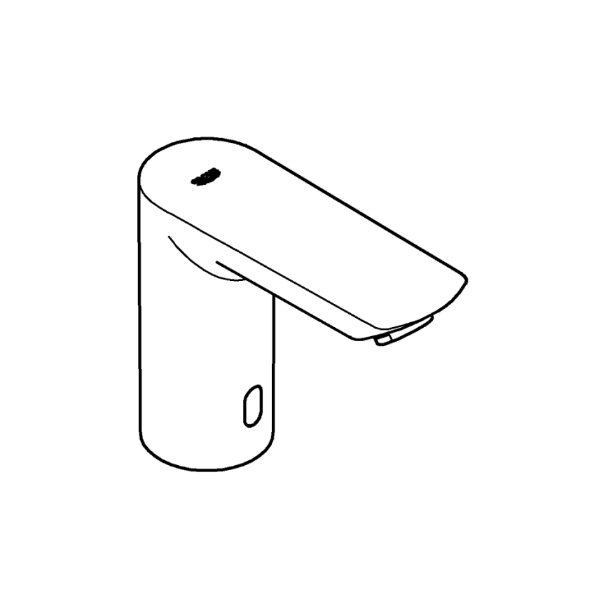 GROHE 36452000 - Misturador electrónico para lavatório com sensor infravermelho BAU COSMOPOLITAN E cromado