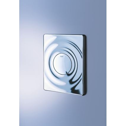 GROHE 37063000 - Botão de acionamento SURF 156 × 197 mm cromado brilhante