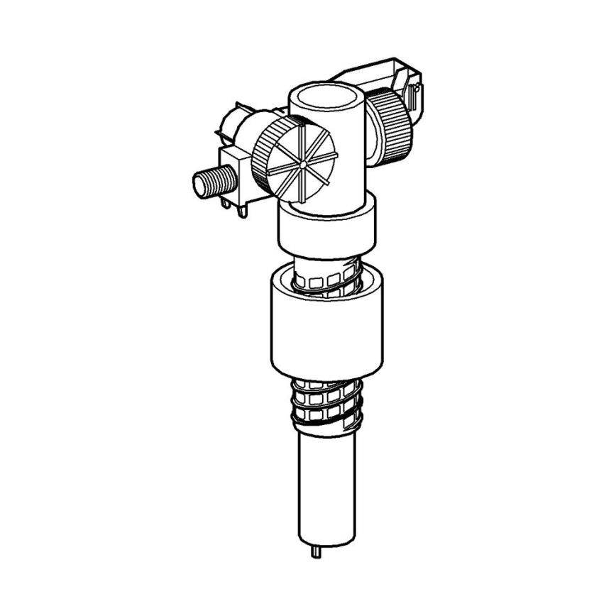 GROHE 37095000 - Válvula de enchimento 38” cromado brilhante