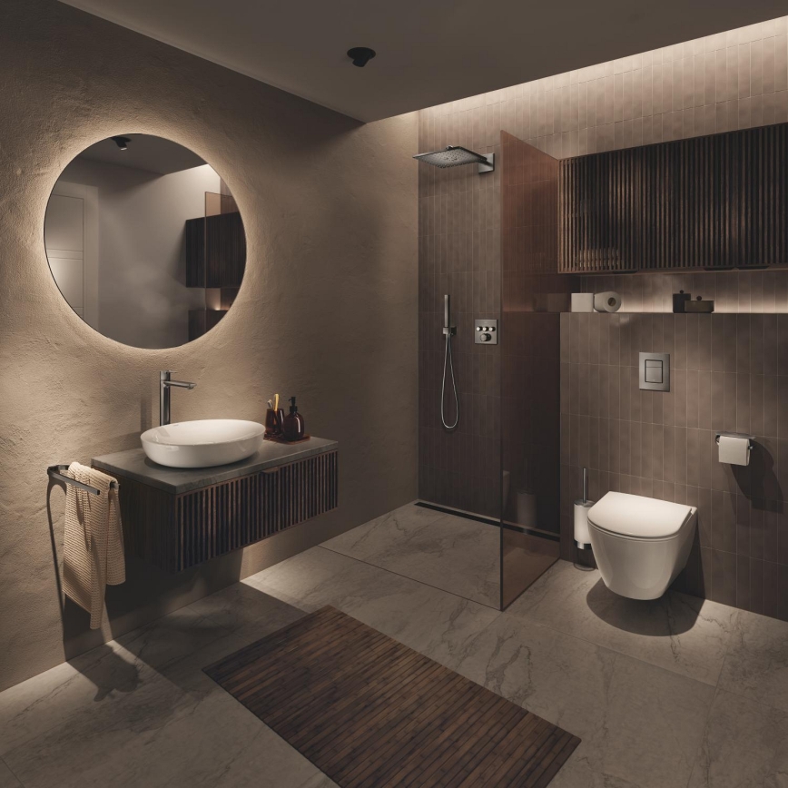 GROHE 37535AL0 - Botão de acionamento SKATE COSMOPOLITAN S 130 × 172 mm grafite