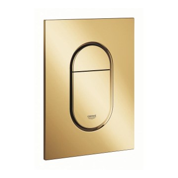 GROHE 37624GL0 - Placa de acionamento ARENA COSMOPOLITAN S 130 × 172 mm dourada
