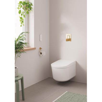 GROHE 37624GL0 - Placa de acionamento ARENA COSMOPOLITAN S 130 × 172 mm dourada