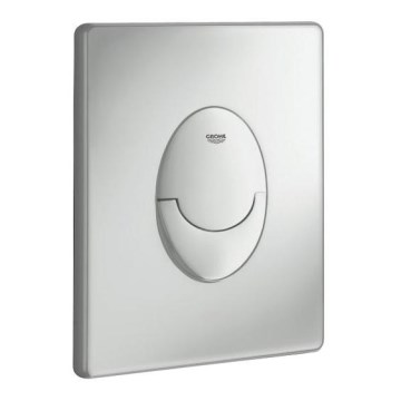 GROHE 38505P00 - Placa de acionamento SKATE AIR 156 × 197 mm cromo acetinado